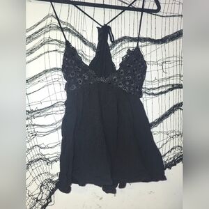 BP Black Textured Fabric